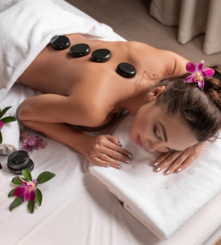 Stones Back Massage